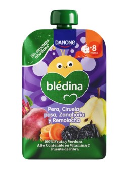 Bledina Bolsita de Pera, Ciruela pasa, Zanahoria y Remolacha