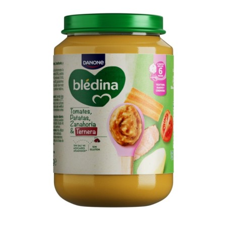 Bledina Tarrito de Tomates, Patatas, Zanahoria y Ternera