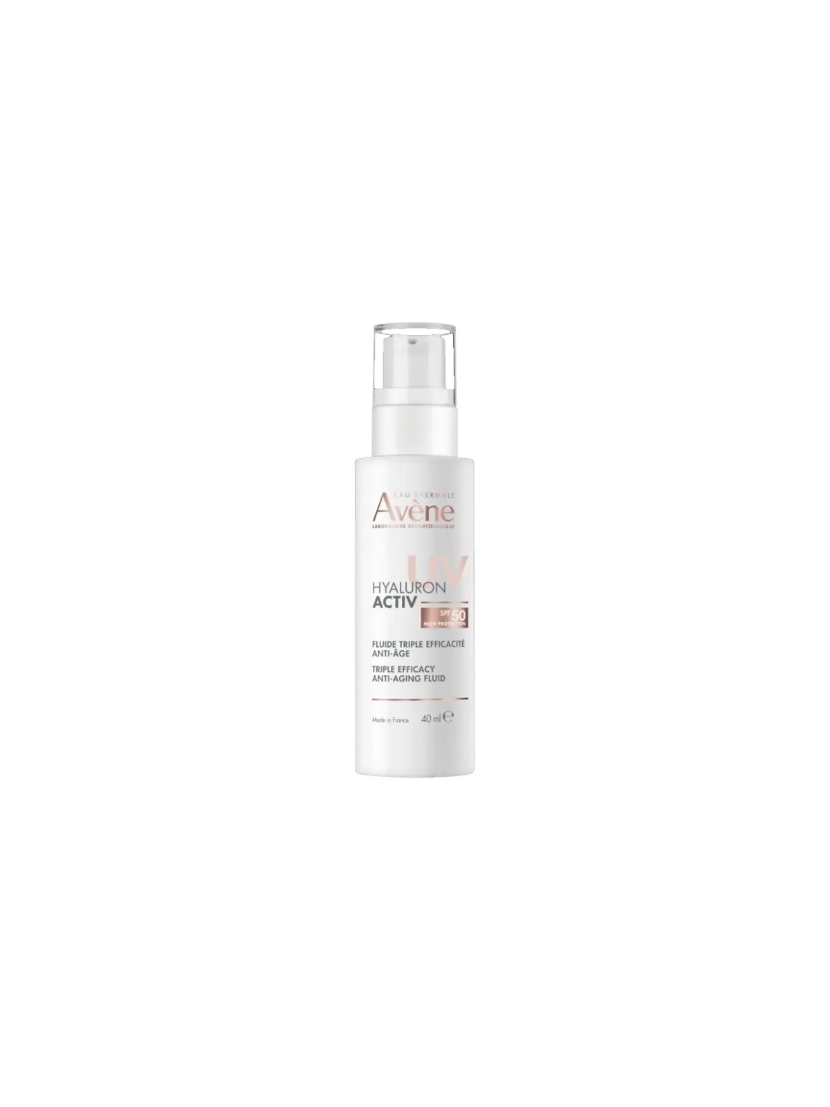 Hyaluron Activ UV Fluido Triple Eficacia Antiedad Spf50