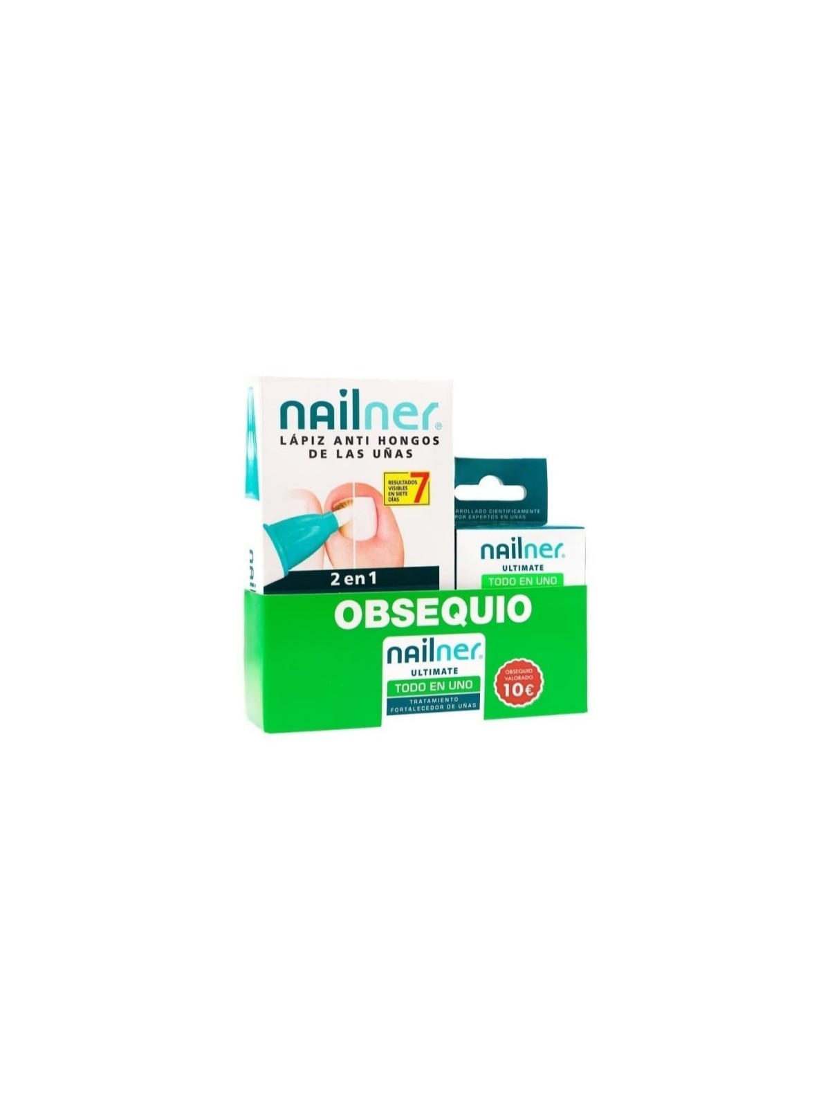 Nailner Lápiz Anti-Hongos de las Uñas 2en1
