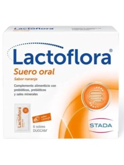 Lactoflora Suero Oral Sabor Naranja