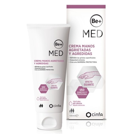 Be+ MED Crema de Manos Agrietadas y Agredidas 100 ml