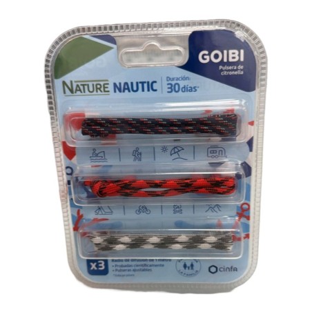 Goibi Nature Nautic Pulseras de Citronella