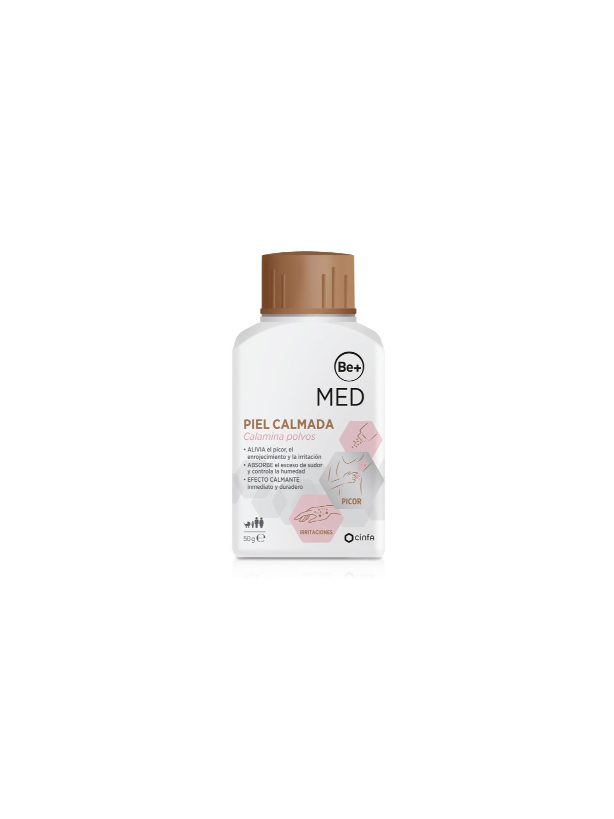 Be+ MED Piel Calmada Calamina Polvos