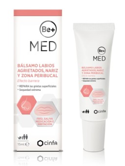 Be+ MED Bálsamo Labios Agrietados, Nariz y Zona Preibucal
