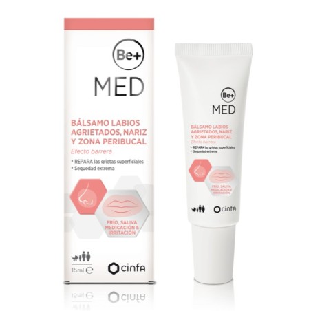 Be+ MED Bálsamo Labios Agrietados, Nariz y Zona Preibucal