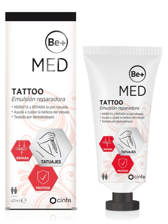Be+ MED Tattoo Emulsión Reparadora