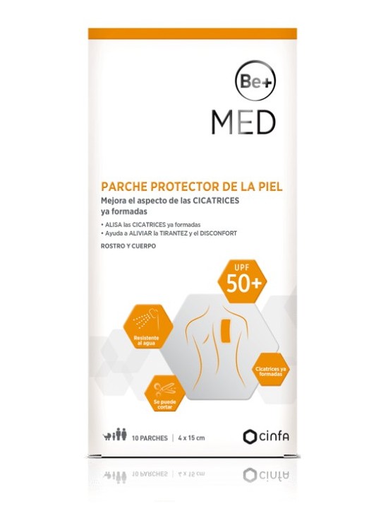 Be+ MED Parche Protector de la Piel 4x15 cm