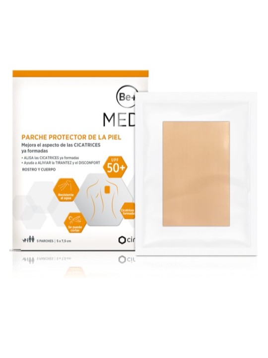Be+ MED Parche Protector de la Piel 5x7,5 cm