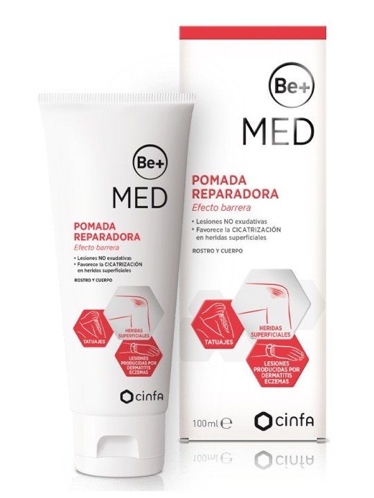 Be+ MED Pomada Reparadora Efecto Barrera 100 ml