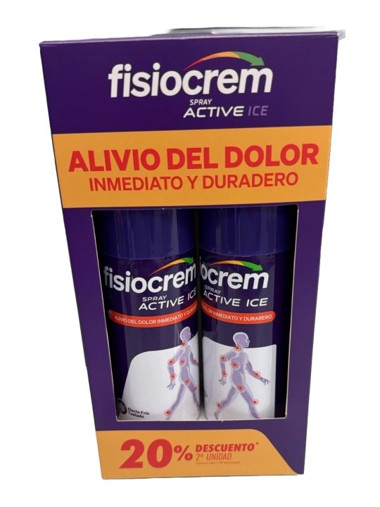 Fisiocrem Spray Active Ice Duplo