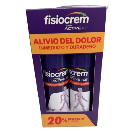 Fisiocrem Spray Active Ice Duplo
