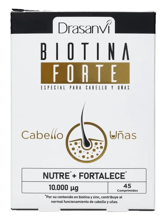 Drasanvi Biotina Forte 10.000 µg 45 comprimidos