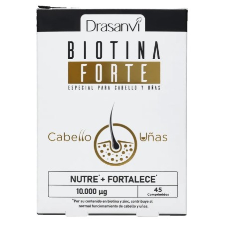 Drasanvi Biotina Forte 10.000 µg 45 comprimidos