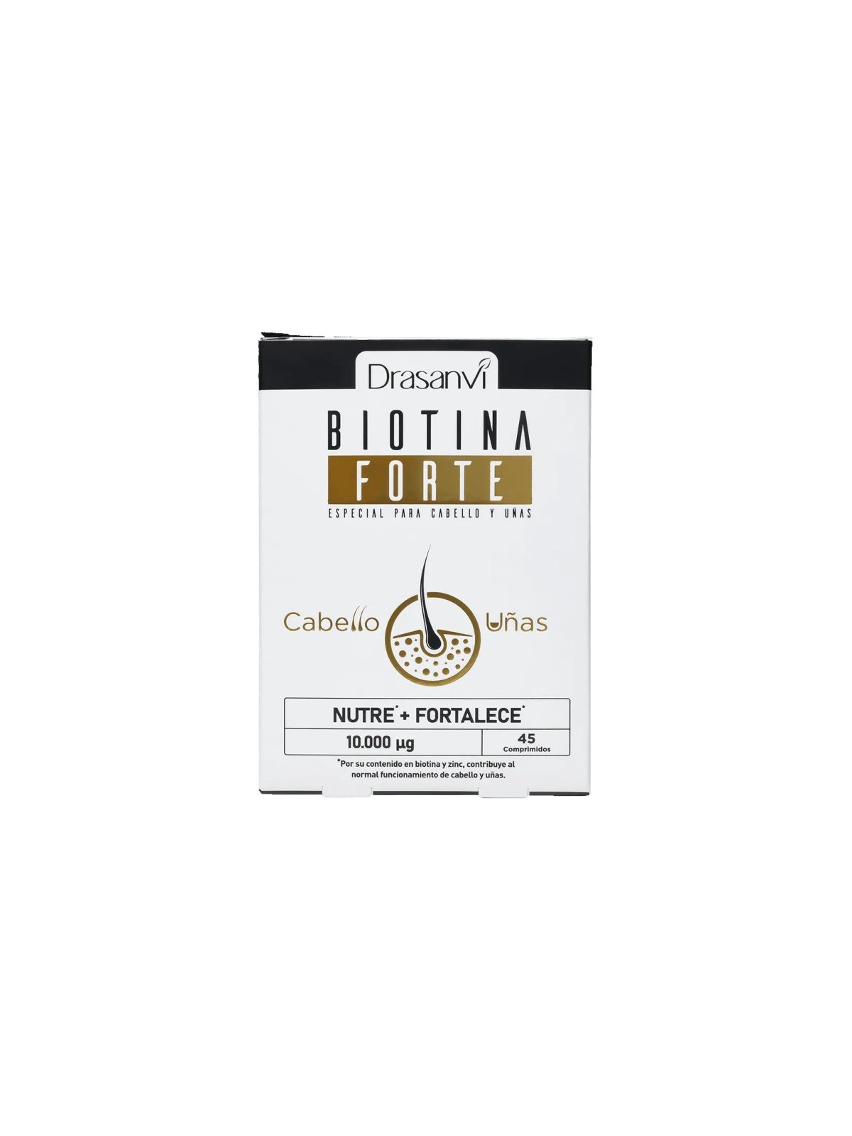 Drasanvi Biotina Forte 10.000 µg 45 comprimidos