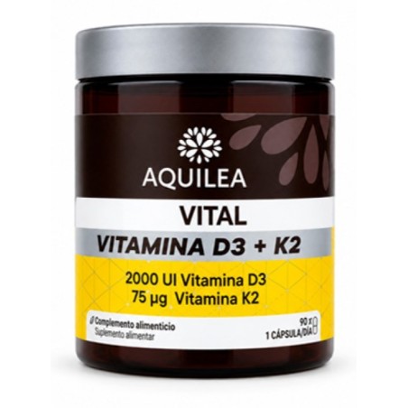 Aquilea Vital Vitamina D3 + K2 90 cápsulas