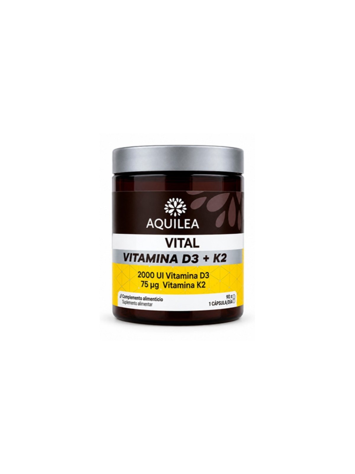 Aquilea Vital Vitamina D3 + K2 90 cápsulas
