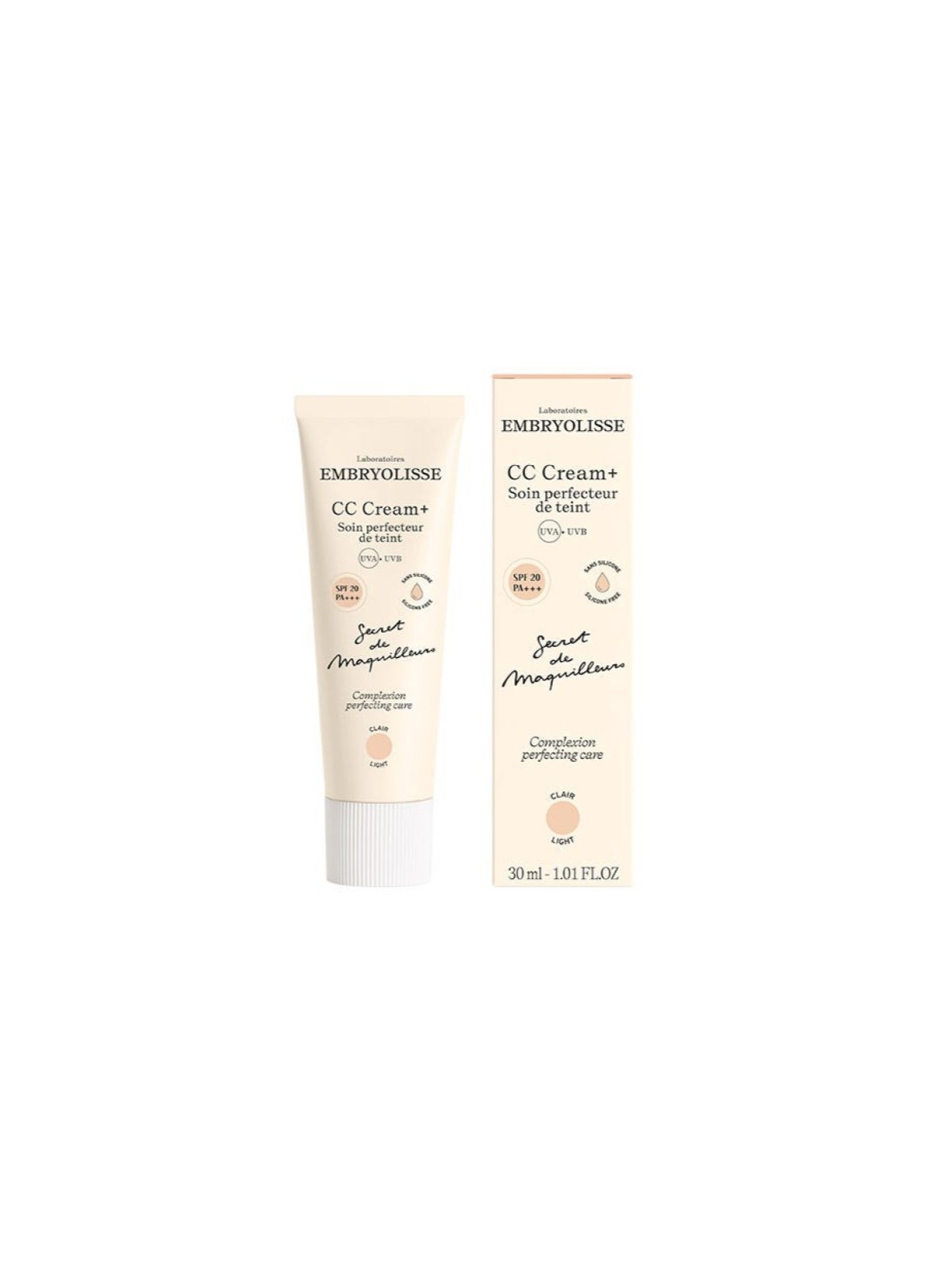 Embryolisse CC Cream+ Clair Spf20