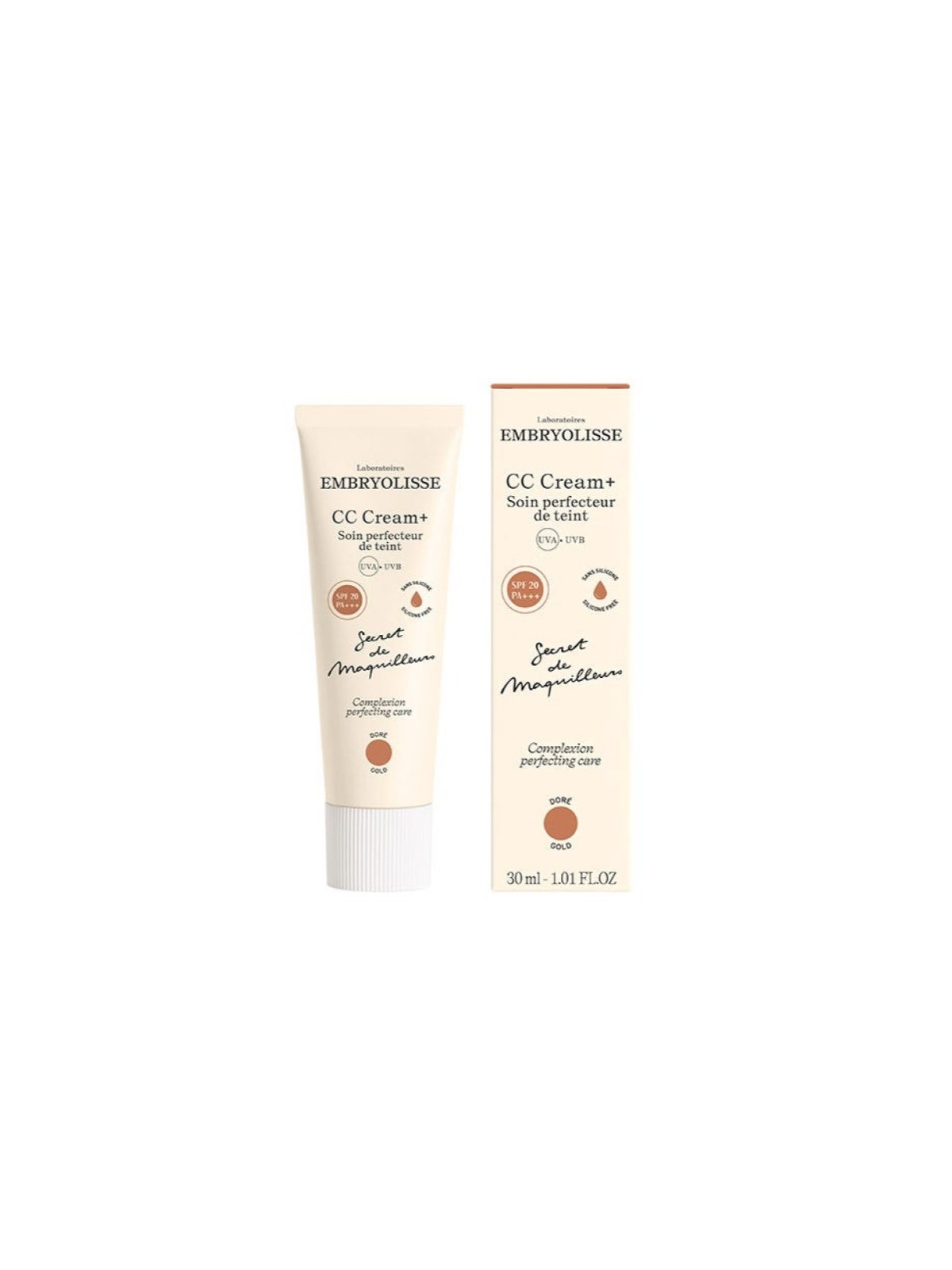 Embryolisse CC Cream+ Doré Spf20