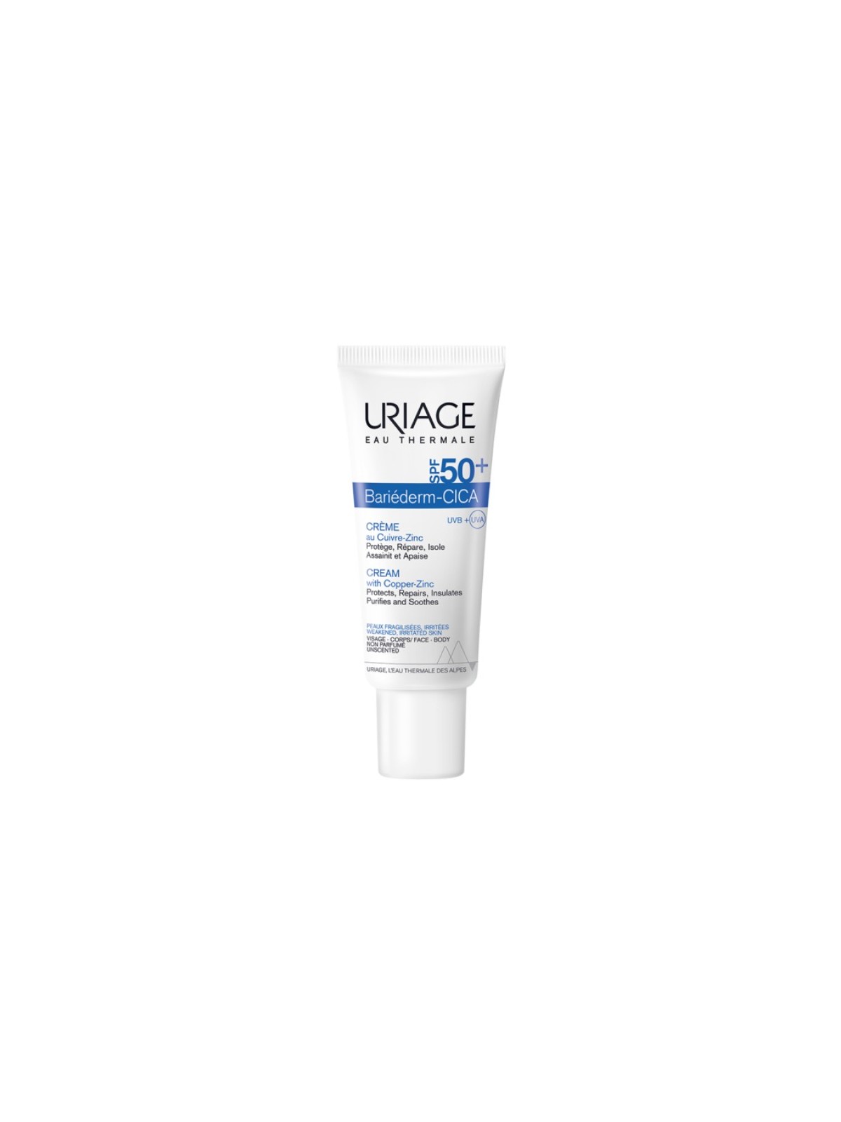 Uriage Bariéderm-Cica Crema Spf50+ 40 ml