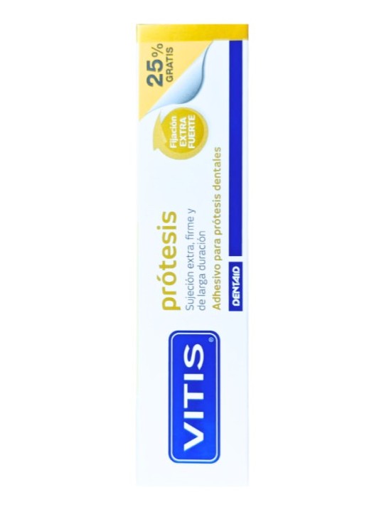 Vitis Prótesis Adhesivo Fijación Extra Fuerte