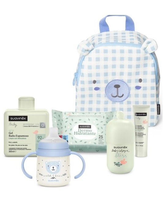 Mochila Infantil Osito Azul