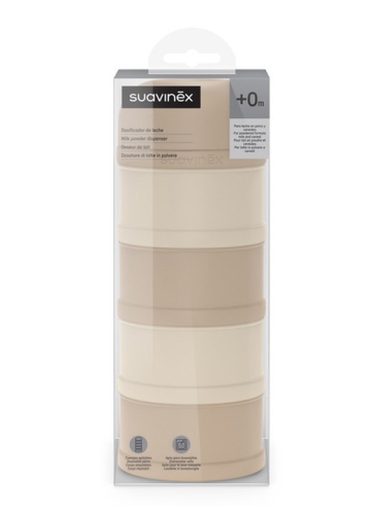Dosificador de Leche en Polvo Beige