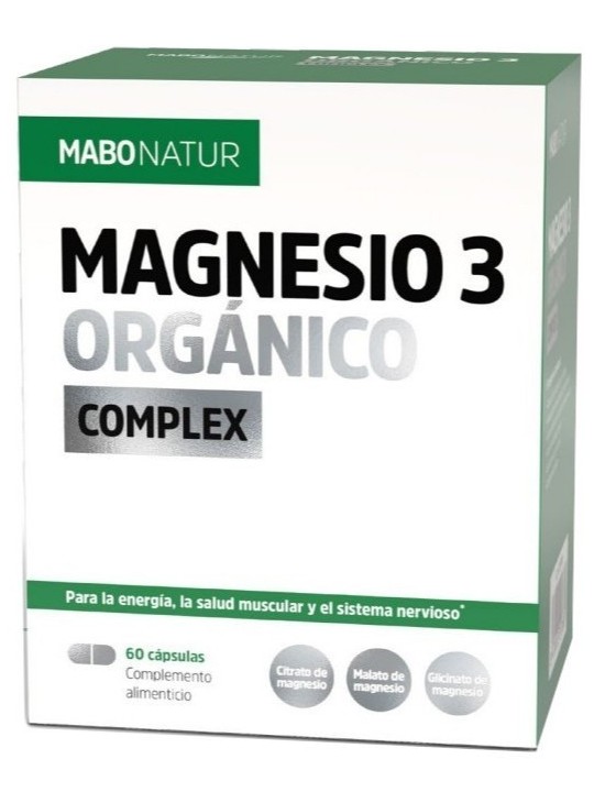 MaboNatur Magnesio 3 Orgánico Complex