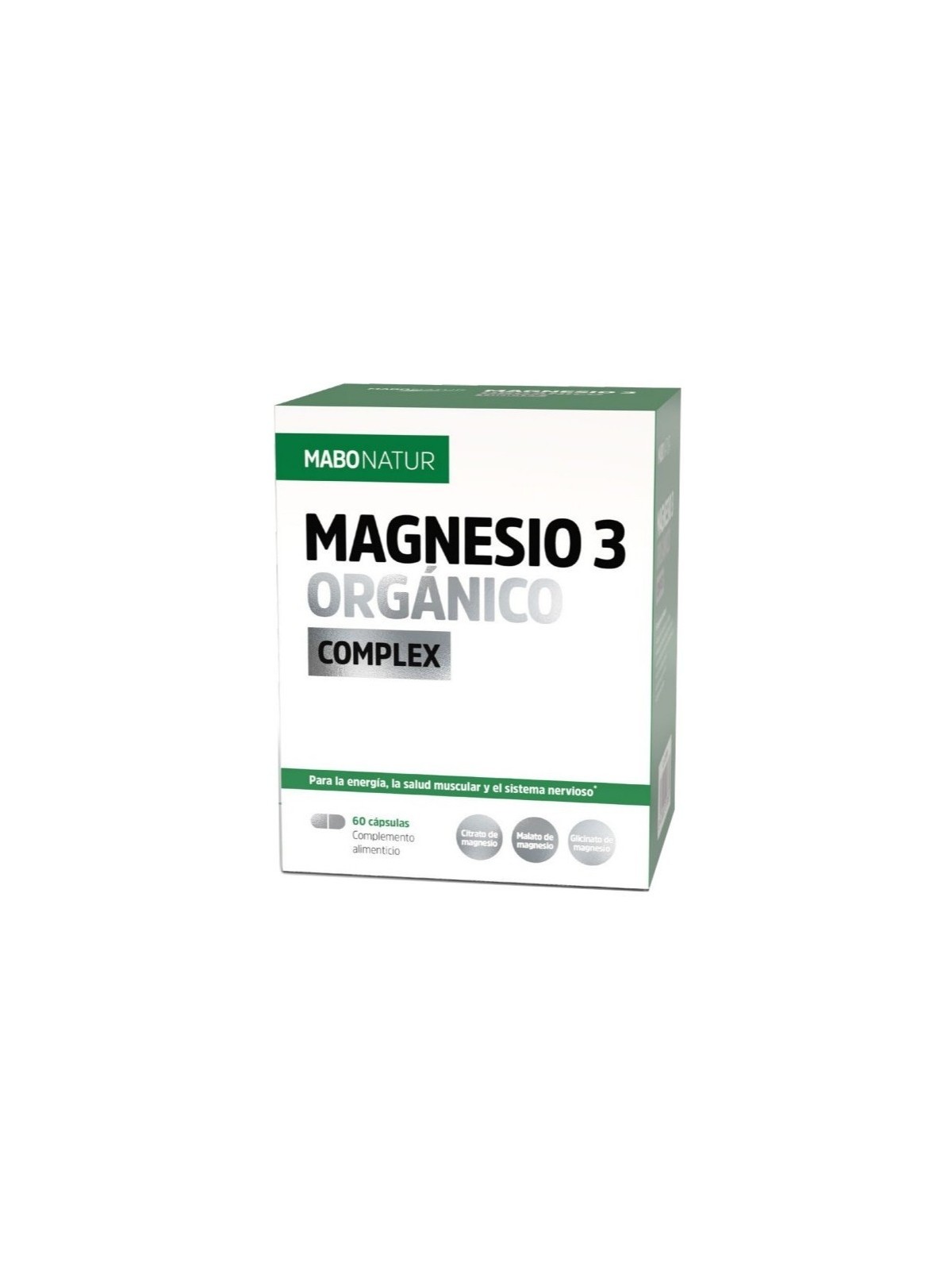 MaboNatur Magnesio 3 Orgánico Complex