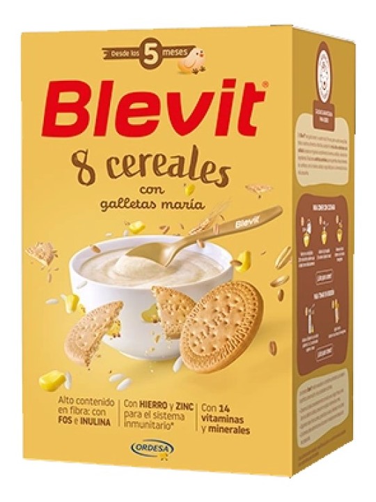 Blevit 8 Cereales con Galletas María
