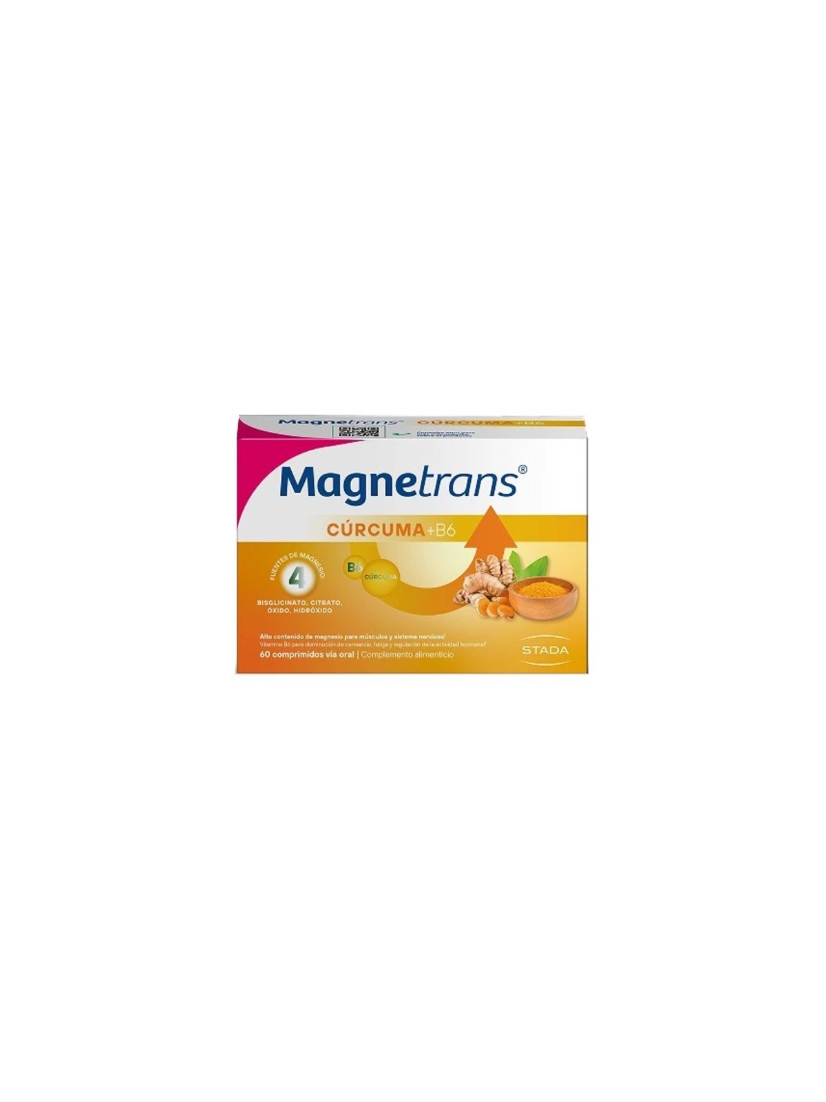 Magnetrans Curcuma+B6 60 comprimidos