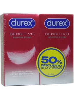 Durex Sensitivo Super Fino 12 preservativos Duplo
