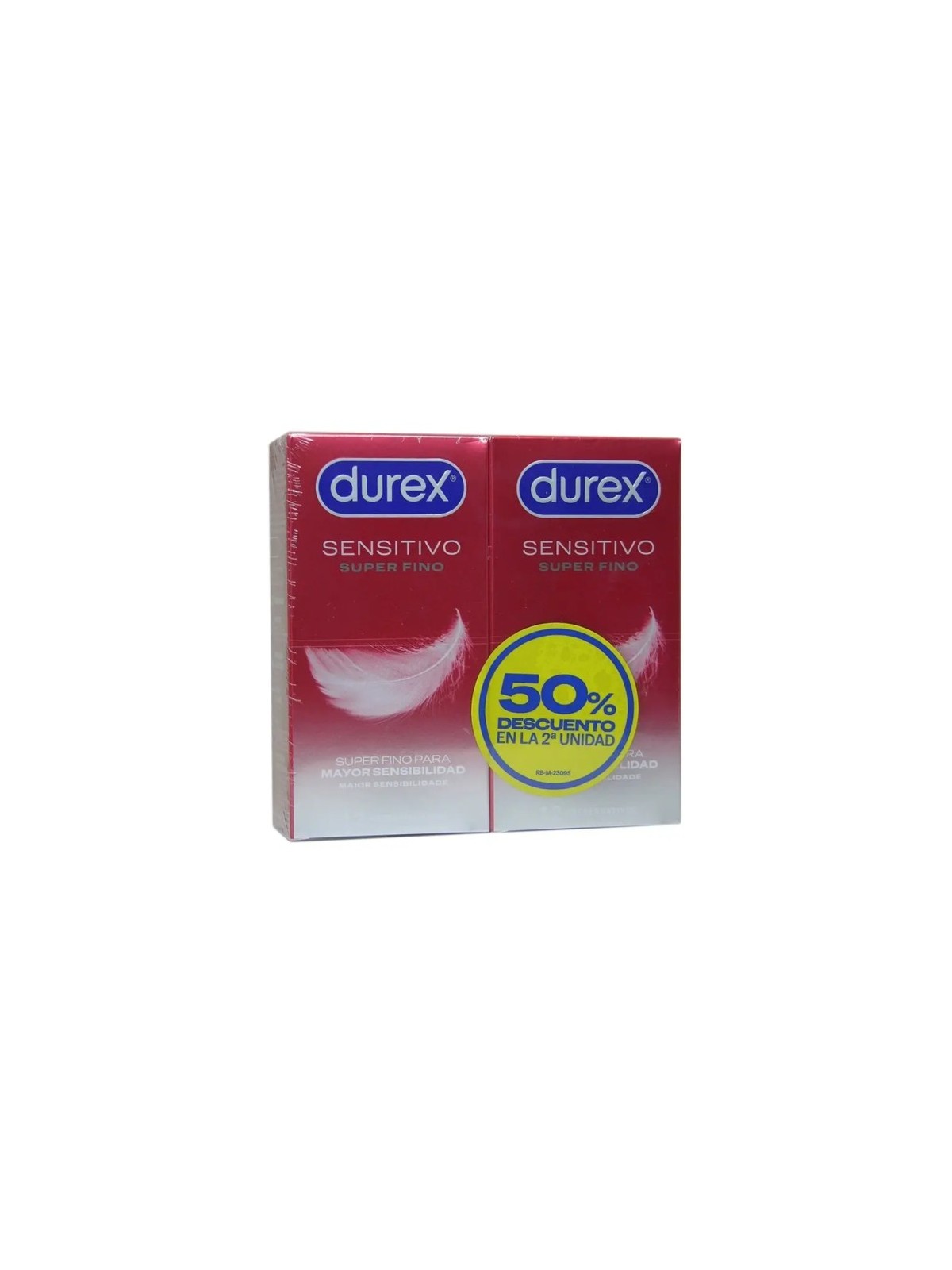 Durex Sensitivo Super Fino 12 preservativos Duplo
