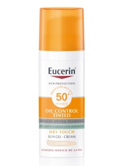 Eucerin Sun Oil Control Color Tono Medio Spf50+