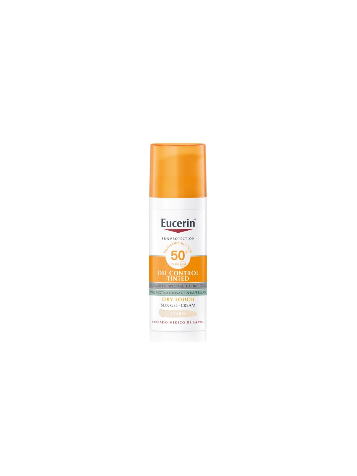 Eucerin Sun Oil Control Color Tono Medio Spf50+