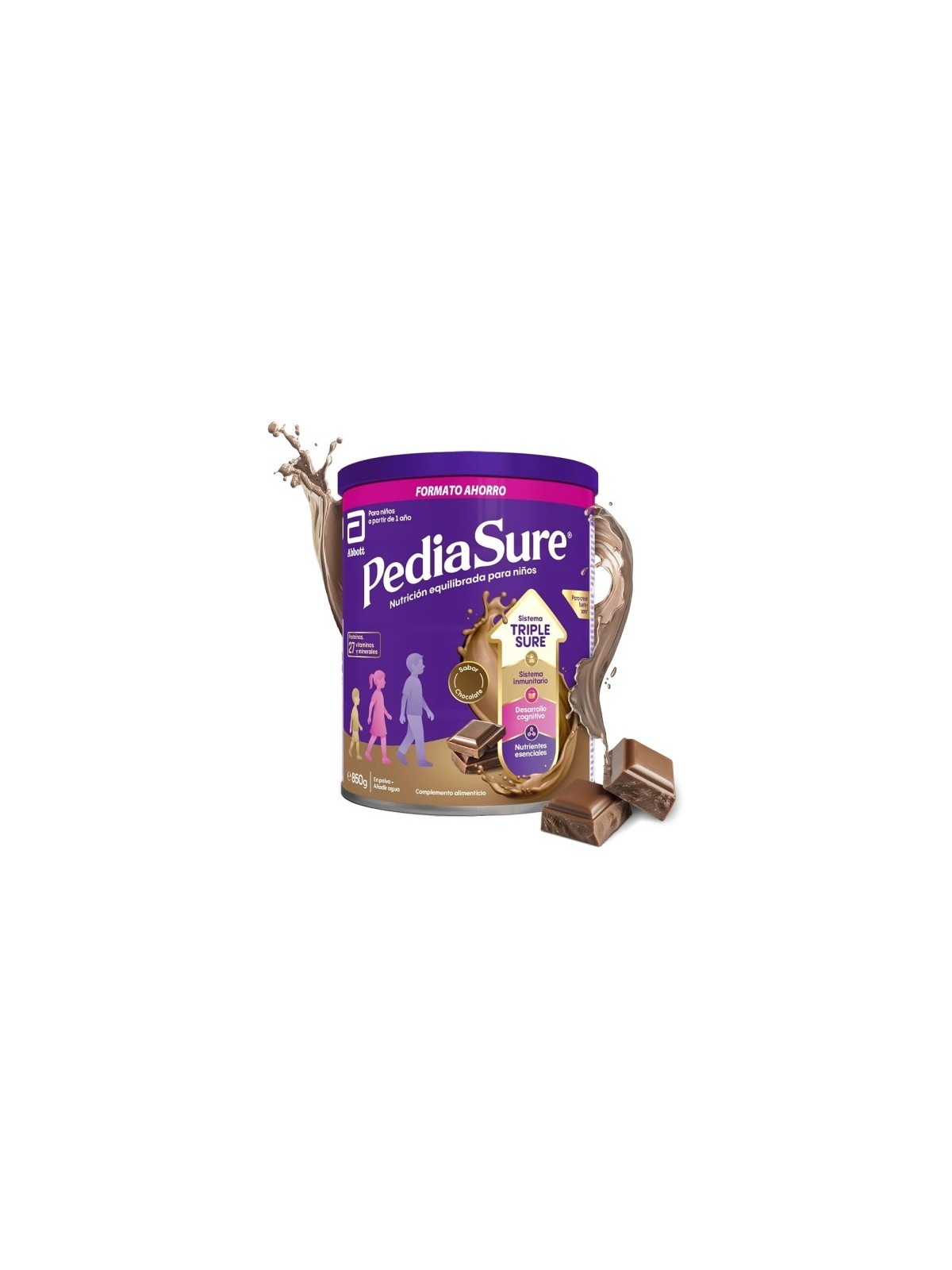 PediaSure Polvo Sabor Chocolate 850 gr