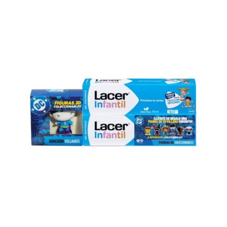 Lacer Infantil Gel Dental 75 ml Duplo