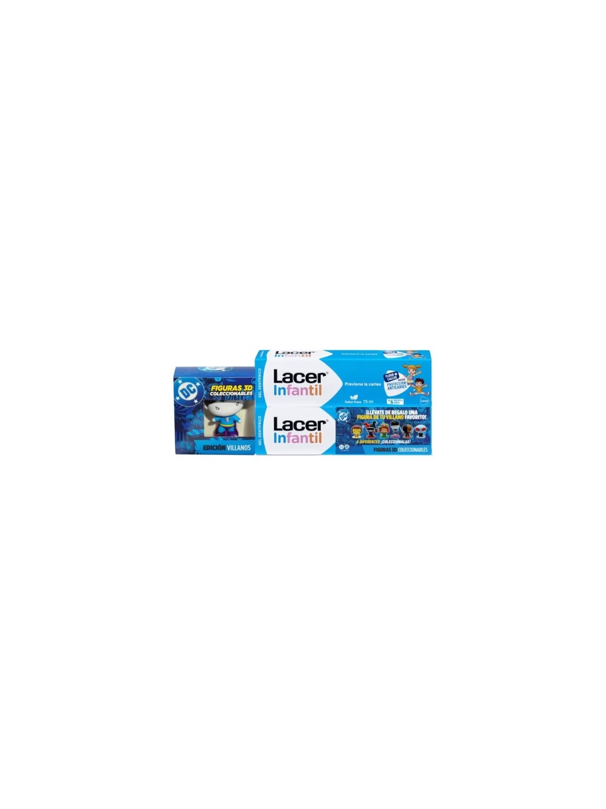 Lacer Infantil Gel Dental 75 ml Duplo