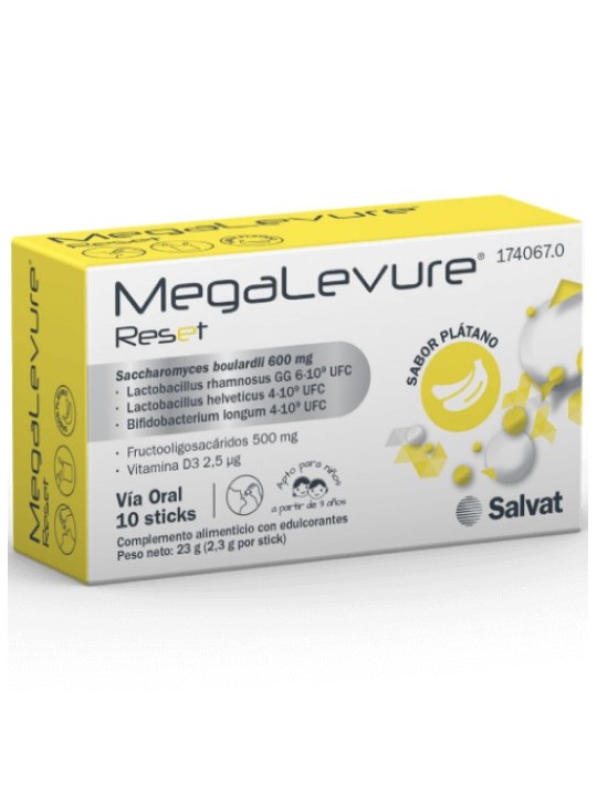 MegaLevure Reset Sabor Plátano