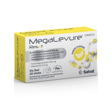 MegaLevure Reset Sabor Plátano