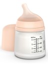 Biberón Zero·Zero Anticólico Silicona Flujo Adaptable Color Fair 120 ml