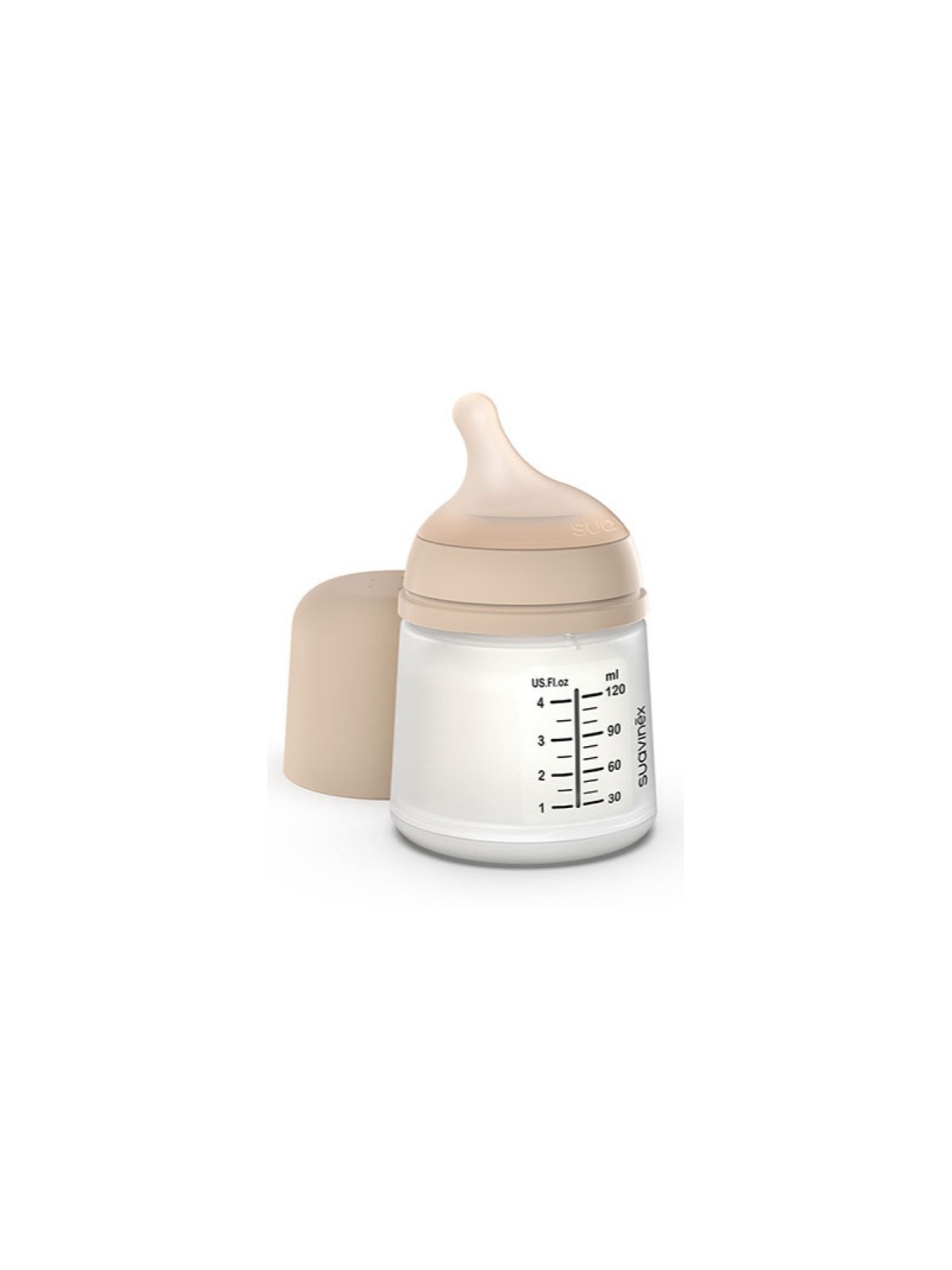 Biberón Zero·Zero Anticólico Silicona Flujo Adaptable Color Light 120 ml