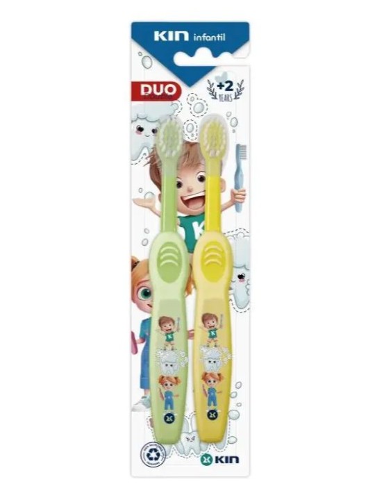Kin Infantil Cepillo Dental Duo