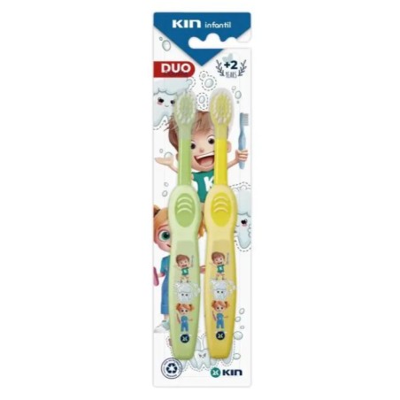 Kin Infantil Cepillo Dental Duo