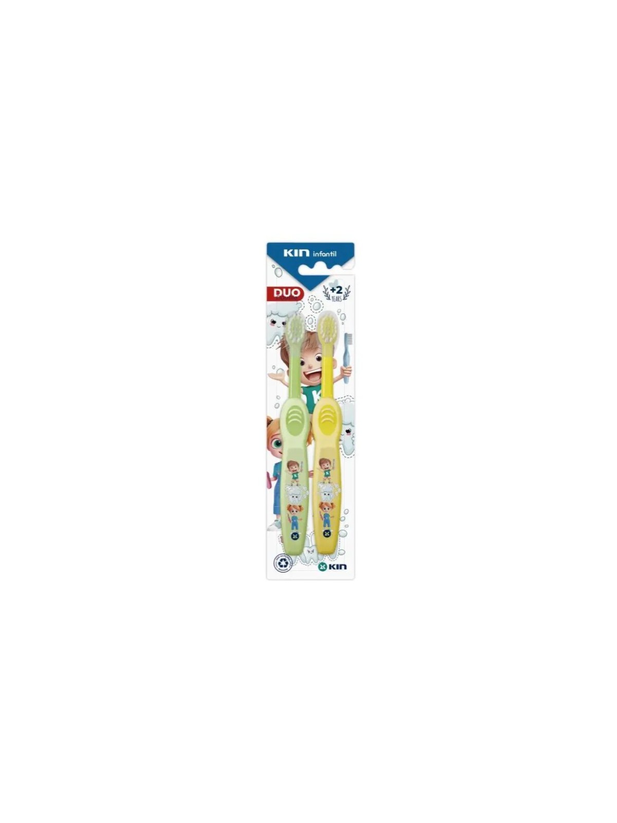 Kin Infantil Cepillo Dental Duo