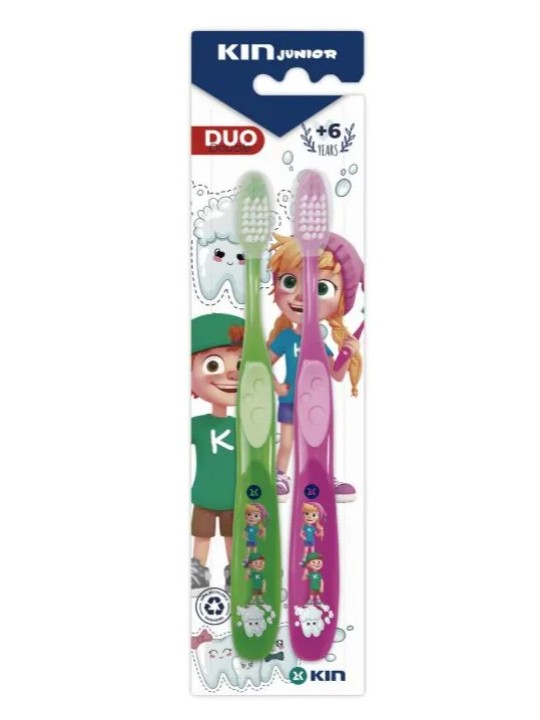 Kin Junior Cepillo Dental Duo