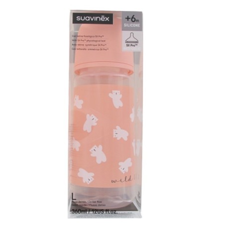 Biberón Tetina Fisiológica SX Pro Silicona +6m 360 ml