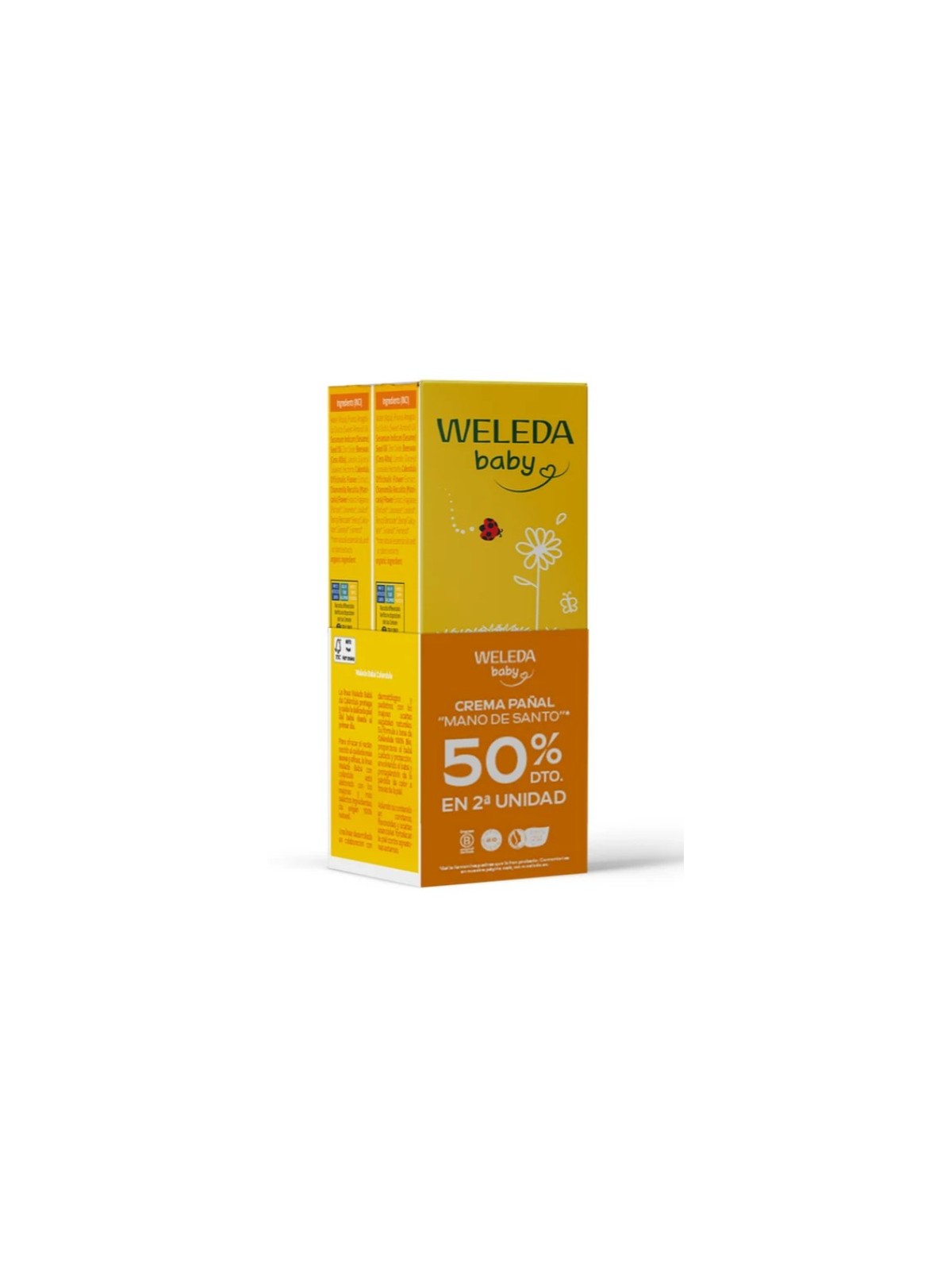 Weleda Baby Crema Pañal Caléndula Duplo