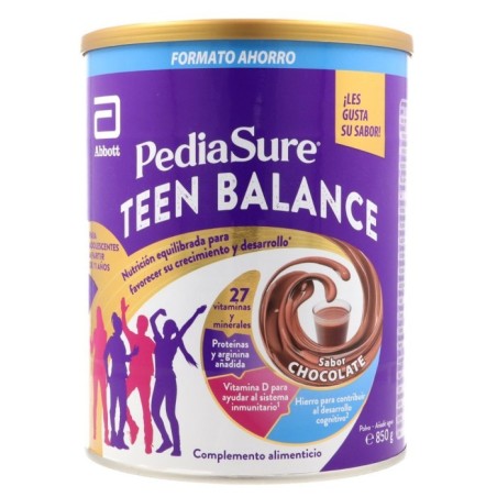 PediaSure Teen Balance Sabor Chocolate 850 gr