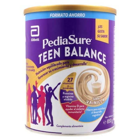 PediaSure Teen Balance Sabor Vainilla 850 gr
